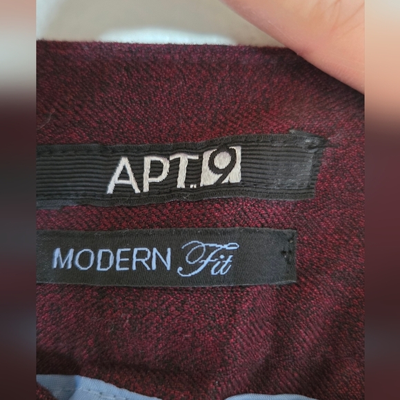 Apt 9 Maroon Dress Pants Size 8 - Picture 4 of 5
